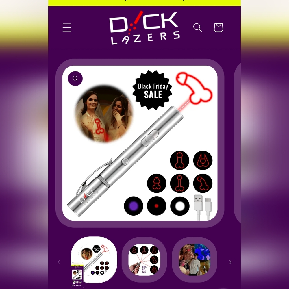 New D!CK Lazer 2.0